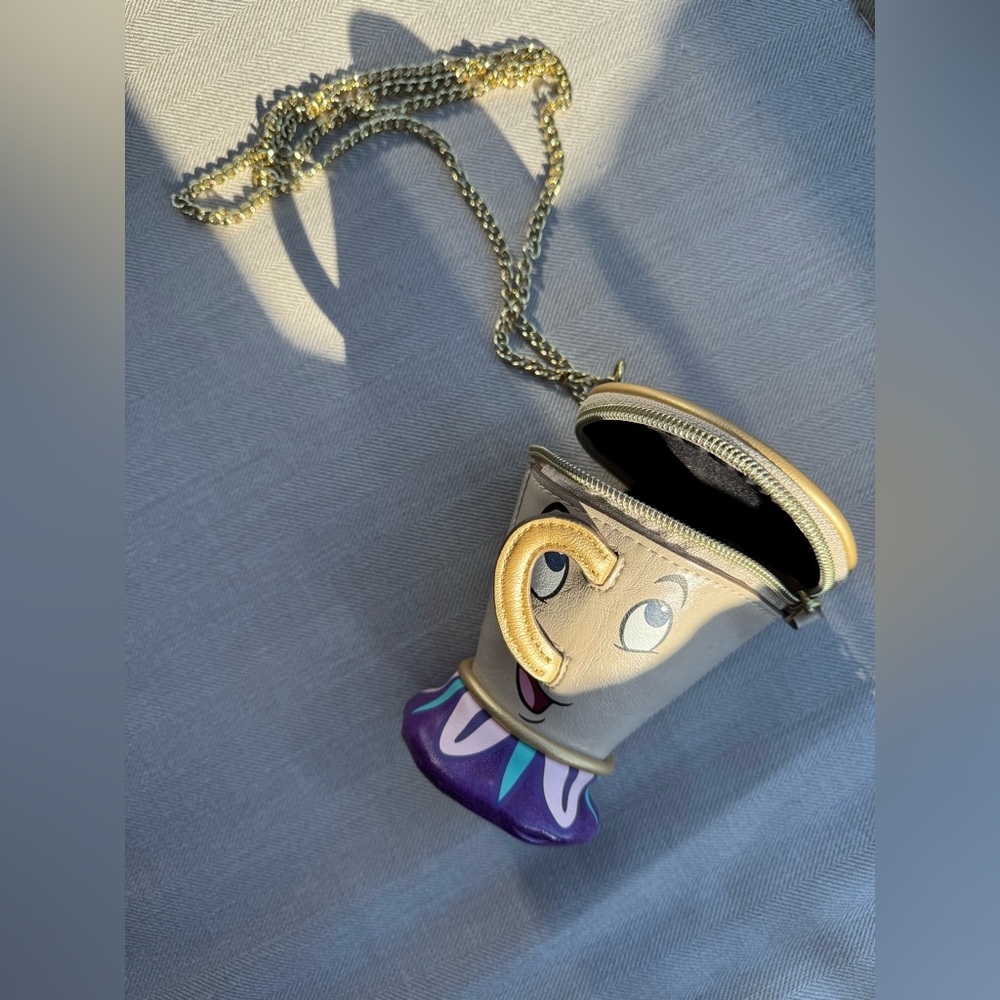 Danielle Nicole X Disney - Beauty and the Beast Chip Crossbody Tea Cup Bag